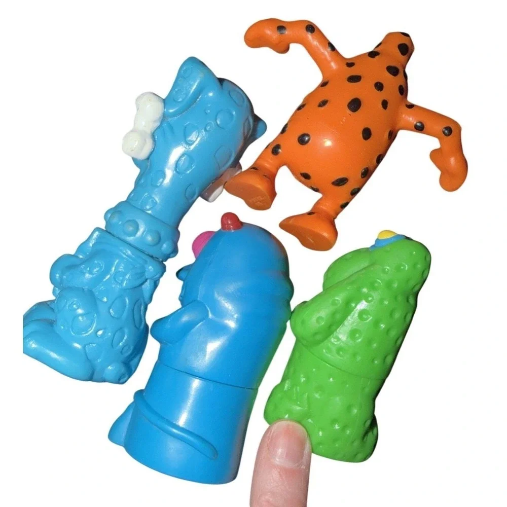 1991 Burger King Kids - Freaky‎ Fellas Funsters Lifesavers Set Of 4